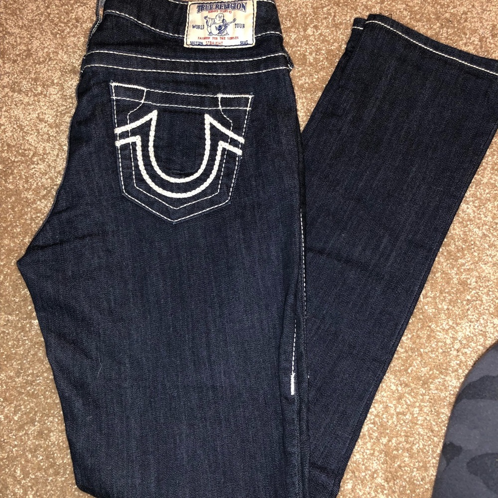 True Religion Low Rise Skinny Jean